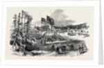 Commencement of the St. Andrew's and Quebec Railway, 1852 by Anonymous