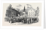 Grand Procession of the Gorbals Temperance Society, at Dumfries, 1852 by Anonymous