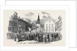 Grand Procession of the Gorbals Temperance Society, at Dumfries, 1852 by Anonymous