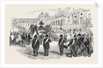 Funeral Procession of Marshal Exelmans to the Church of the Invalides, at Paris, 1852 by Anonymous