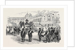 Funeral Procession of Marshal Exelmans to the Church of the Invalides, at Paris, 1852 by Anonymous