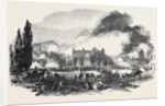 Great Fire at Montreal, Sketched from the North Corner of the Champ De Mars, 1852 by Anonymous