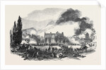 Great Fire at Montreal, Sketched from the North Corner of the Champ De Mars, 1852 by Anonymous