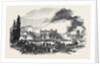 Great Fire at Montreal, Sketched from the North Corner of the Champ De Mars, 1852 by Anonymous