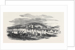Encampment of Sufferers by the Great Fire at Montreal, 1852 by Anonymous