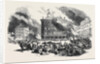 Great Fire at Montreal: Dalhousie Square, Hay's House, 1852 by Anonymous