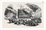 Great Fire at Montreal: Dalhousie Square, Hay's House, 1852 by Anonymous