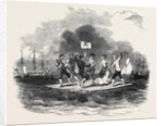 Raft Dance at the Squadron Regatta, Cork, 1852 by Anonymous
