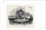 Raft Dance at the Squadron Regatta, Cork, 1852 by Anonymous