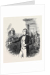 The Bucks Election, Mr. Disraeli Addressing the Electors in the County Hall, Aylesbury, 1852 by Anonymous