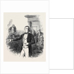 The Bucks Election, Mr. Disraeli Addressing the Electors in the County Hall, Aylesbury, 1852 by Anonymous