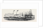 Her Majesty's Cruise, the Royal Squadron Leaving the Isle of Wight, 1852 by Anonymous
