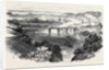 South Wales Railway, the Chepstow Tubular Suspension Bridge, and Junction of the Wye and Severn Rivers by Anonymous