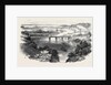 South Wales Railway, the Chepstow Tubular Suspension Bridge, and Junction of the Wye and Severn Rivers by Anonymous