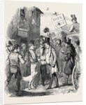 The Kilkenny Election, Canvassing for Votes, 1852 by Anonymous