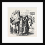 The Kilkenny Election, Peasantry Reading the Candidates' Addresses, 1852 by Anonymous