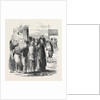 The Kilkenny Election, Peasantry Reading the Candidates' Addresses, 1852 by Anonymous