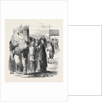 The Kilkenny Election, Peasantry Reading the Candidates' Addresses, 1852 by Anonymous