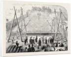 Trial of Anchors at the Royal Dockyard, Sheerness, 1852 by Anonymous