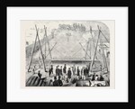 Trial of Anchors at the Royal Dockyard, Sheerness, 1852 by Anonymous