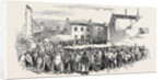 The Riot at Stockport: St. Peter's Schools, and Alderman Graham's House, 1852 by Anonymous