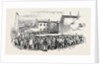 The Riot at Stockport: St. Peter's Schools, and Alderman Graham's House, 1852 by Anonymous