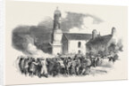 The Riot at Stockport: The Roman Catholic Chapel of Saints Philip and James, Edgeley, 1852 by Anonymous