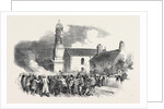 The Riot at Stockport: The Roman Catholic Chapel of Saints Philip and James, Edgeley, 1852 by Anonymous