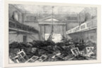 The Riot at Stockport: Interior of the Roman Catholic Chapel at Edgeley, 1852 by Anonymous