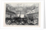 The Riot at Stockport: Interior of the Roman Catholic Chapel at Edgeley, 1852 by Anonymous