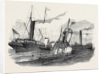 Collision Between the Duchess of Kent and the Ravensbourne Steamers, Off Northfleet Point, 1852 by Anonymous