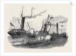 Collision Between the Duchess of Kent and the Ravensbourne Steamers, Off Northfleet Point, 1852 by Anonymous
