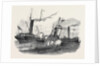 Collision Between the Duchess of Kent and the Ravensbourne Steamers, Off Northfleet Point, 1852 by Anonymous