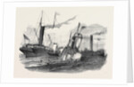Collision Between the Duchess of Kent and the Ravensbourne Steamers, Off Northfleet Point, 1852 by Anonymous
