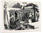 Eloge Over the Grave of a French Refugee, St. John's Wood Cemetery, 1852 by Anonymous