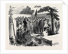 Eloge Over the Grave of a French Refugee, St. John's Wood Cemetery, 1852 by Anonymous