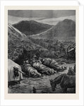 The Afghan War: Sleeping on the Battlefield the Night Before the Attack on Fort Ali Musjid 1879 by Anonymous