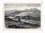 The Afghan War: Village of Lala Cheena on the Khyber River Where the British Mission Was Turned Back 1879 by Anonymous
