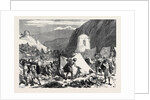 The Afghan War: Native Camp Followers Looting the Afghan Camp at Fort Ali Musjid 1879 by Anonymous