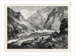 The Afghan War: Pass of Ali Musjid in the Khyber with Advanced Guard of the 14th Sikhs 1879 by Anonymous