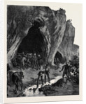 The Afghan War: Lundi Khana Khyber Pass Cave Where Sir Samuel Browne and Staff Bivouacked 1879 by Anonymous