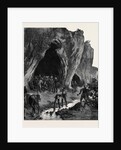 The Afghan War: Lundi Khana Khyber Pass Cave Where Sir Samuel Browne and Staff Bivouacked 1879 by Anonymous