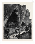 The Afghan War: Lundi Khana Khyber Pass Cave Where Sir Samuel Browne and Staff Bivouacked 1879 by Anonymous