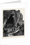The Afghan War: Lundi Khana Khyber Pass Cave Where Sir Samuel Browne and Staff Bivouacked 1879 by Anonymous