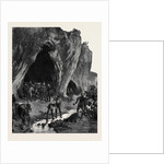 The Afghan War: Lundi Khana Khyber Pass Cave Where Sir Samuel Browne and Staff Bivouacked 1879 by Anonymous