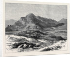 The War in Afghanistan: Thull with the Camp of General Roberts and Fort of Kapiyanga Khoorum Pass 1879 by Anonymous