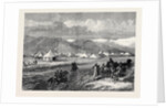 The Afghan War: Advanced Camp at Basawul on the Cabul River 1879 by Anonymous