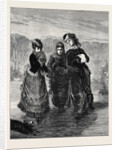 The First Lesson 1879 by Anonymous