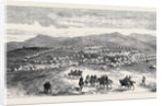 The Zulu War: Camp of 13th and 90th Regiments at Eland's Neck Transvaal Border of Zululand 1879 by Anonymous