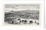The Zulu War: Camp of 13th and 90th Regiments at Eland's Neck Transvaal Border of Zululand 1879 by Anonymous